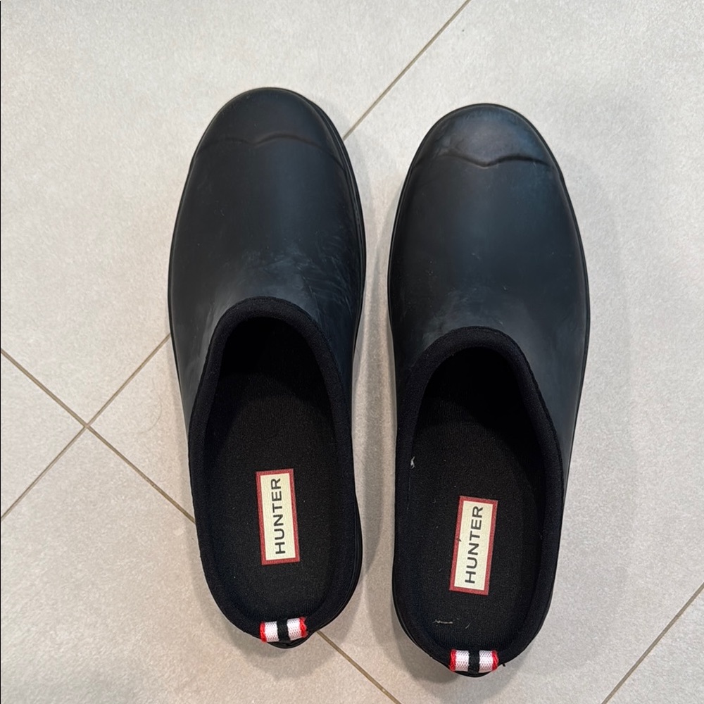 Hunter Black Rain & Snow Boots Slip-On
